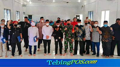 Basyaruddin Nasution Hadiri Maulid Nabi Dan Pengukuhan Pengurus Cimande Tebingtinggi