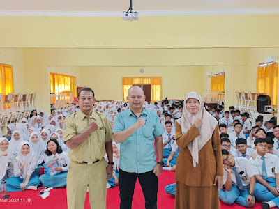 Satresnarkoba Polres Mojokerto Gelar Penyuluhan Bahaya Narkoba di Sekolah