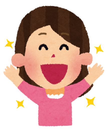 嬉しい表情の女性のイラスト 6段階 かわいいフリー素材集 いらすとや 嬉しい表情の女性のイラスト 6段階 かわいいフリー素材集 いらすとや