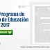 Plan y Programa de Estudio de Educación Básica 2017 