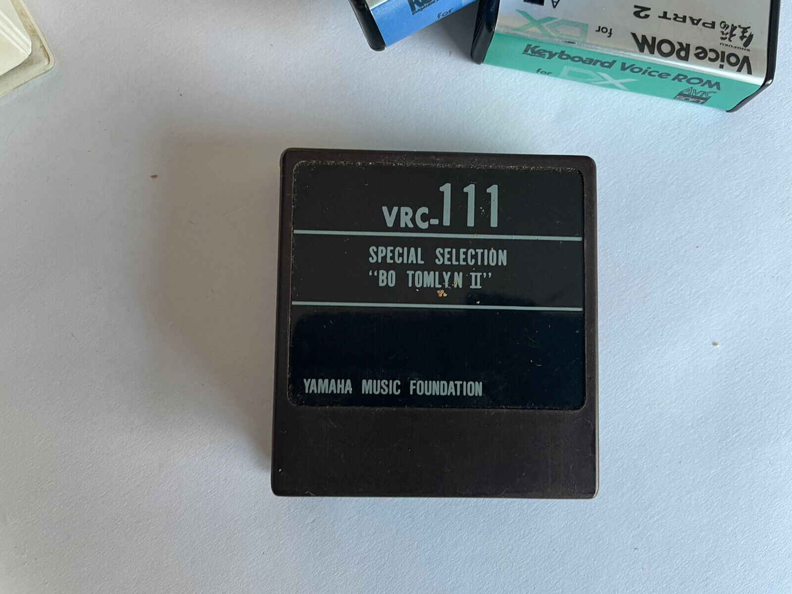 MATRIXSYNTH: Vintage Yamaha DX7 VRC ROM Data Sound Cartridges