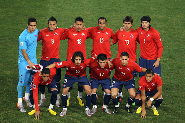 Formación de Chile ante España, Copa del Mundo Sudáfrica 2010, 25 de junio