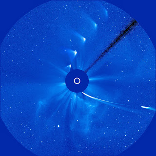 Comet ISON image by NASA