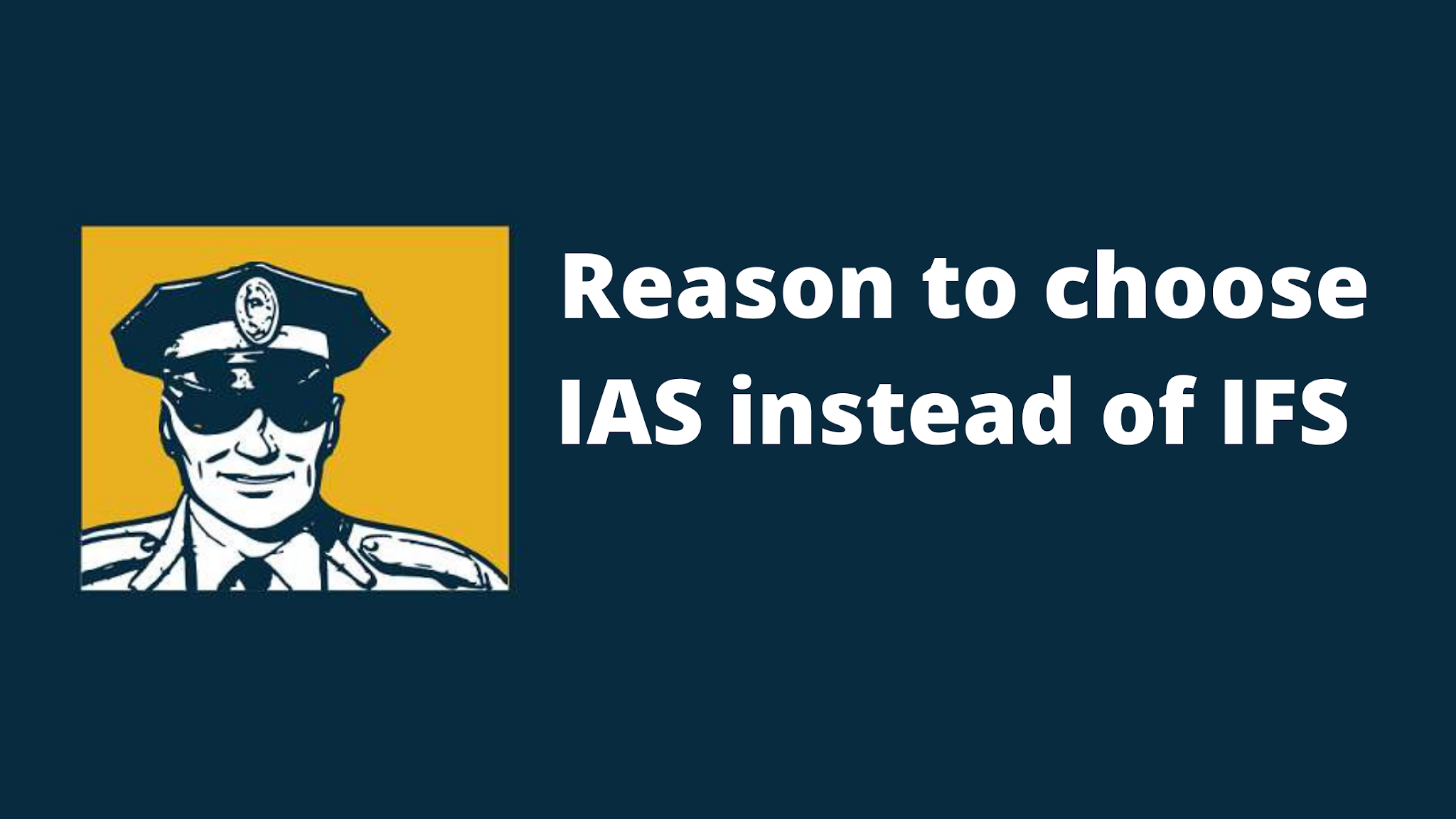 Reason to choose IAS instead of IFS