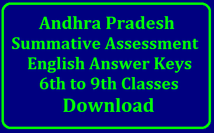 AP SA2 Summative Assessment 2 - English Keys by SCERT, AP Assessment Cell /2019/04/AP-summative-assessment-sa1-Sa2-english-answer-keys-6th-7th-8th-9th-download.html