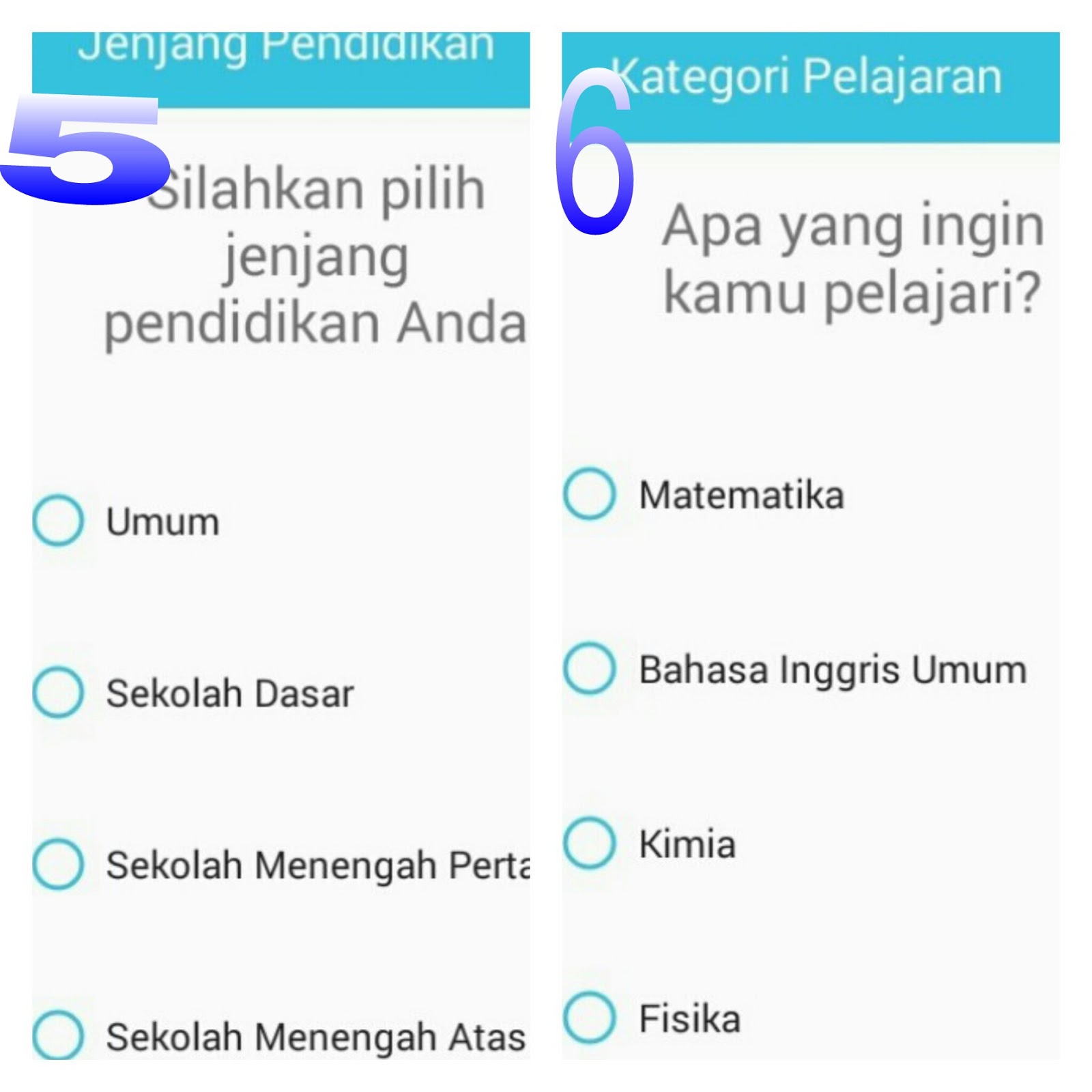 Download aplikasi di Ruangguru di play store