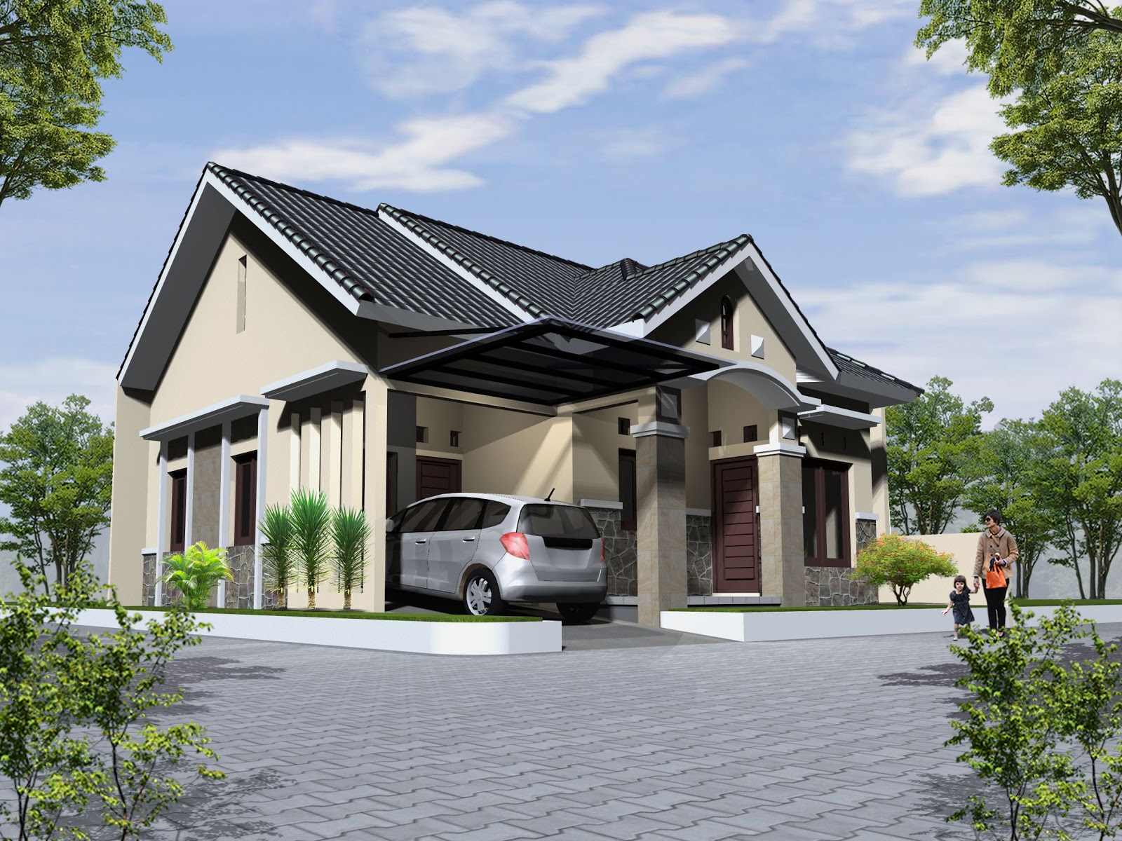  Rumah  Hook  Minimalis