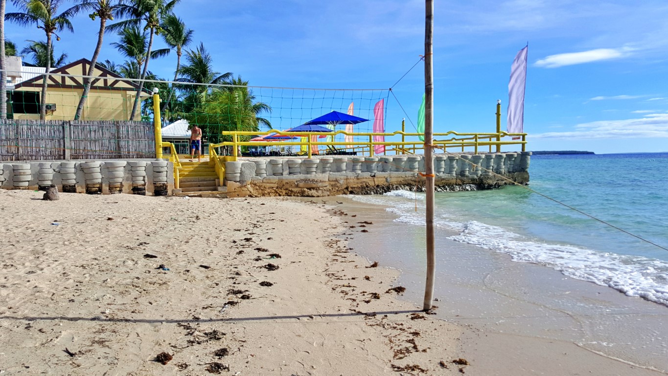 illegally built structures of Marlin's Beach Resort in Sta. Fe, Bantayan Island