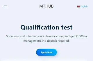 Bonus Crypto Tanpa Deposit MTHUB 1000 USDT