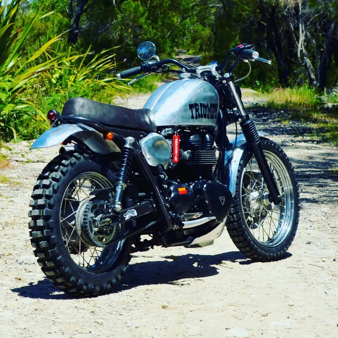 Triumph T100 Tracker Custom Motorcycle Inspiration 3