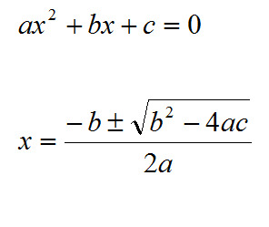 Ecuaciones Segundo Grado Por Formula General