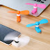 SOLD | White | USB Mini Fan | ANDROID | Micro Port Type