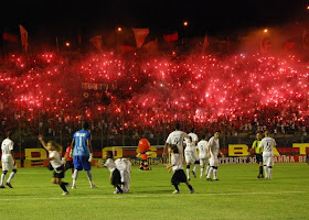 Foto: Barradão em Chamas