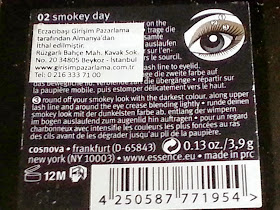 ESSENCE NEW SMOKEY EYES FAR PALETI