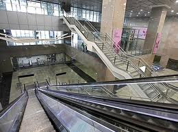 Delhi Metro Station - Stairs & Escalators