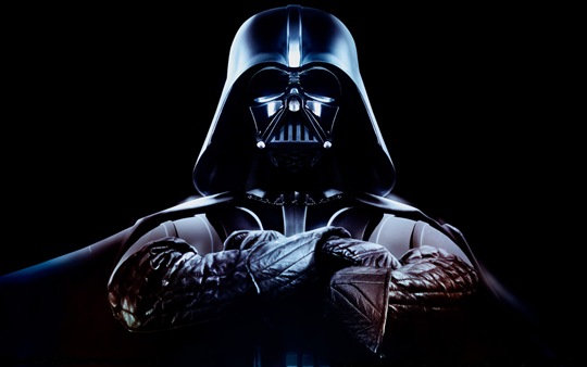 cool star wars darth vader promo photo arms crossed