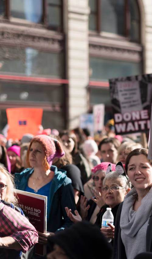feminismo protesto mulheres marcha