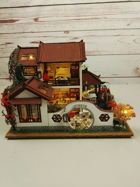 Dollhouse diy Dream Town Cutebee - Casa delle bambole fai da te