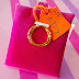 SOLD Subang Ring Bajet 0.82g u55 1.5cm 