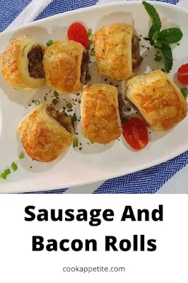 Nothing tastes as good as warm homemade sausage rolls straight from the oven. This sausage rolls recipe doesn't require a lot of prep time, apart from mixing minced beef and other ingredients, adding the filling to the rolls and rolling them. If