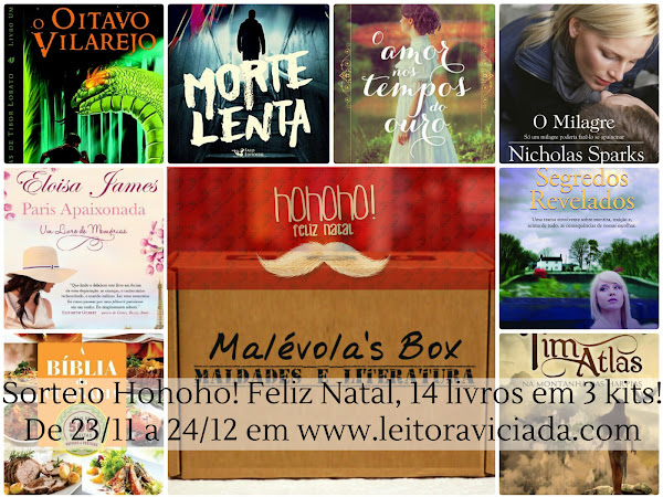 Sorteio: Hohoho! Feliz Natal - 14 livros em 3 kits