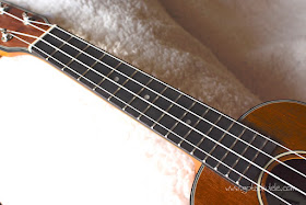 Ohana SK-14 soprano ukulele fingerboard