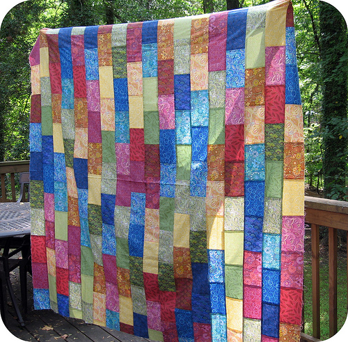 Free Brick Quilt Pattern2