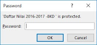 Cara Mengamankan File Excel 2016 Agar Tidak Bisa Dibuka Orang Lain