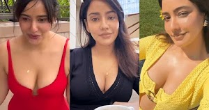 Neha Sharma cleavage busty indian actress hot GIFs