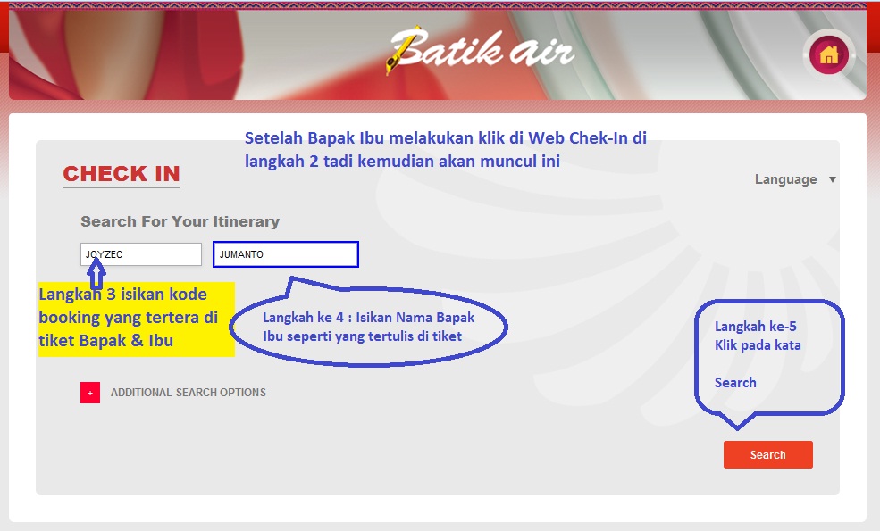 Web Check in Batik Air mengesankan Disertai Penjelasan 