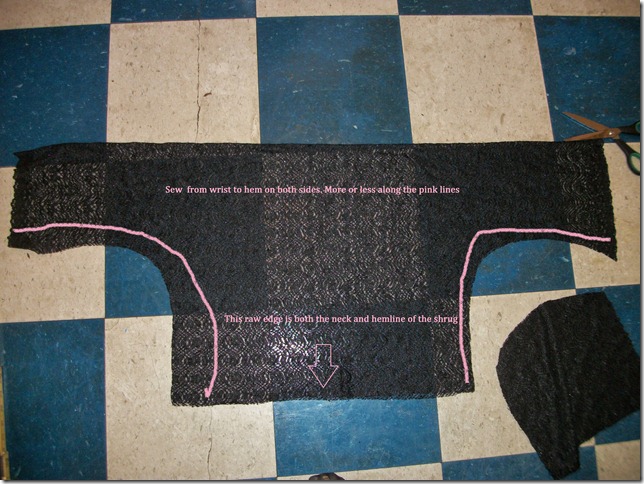 shrug ready to sew shrug ready to sew