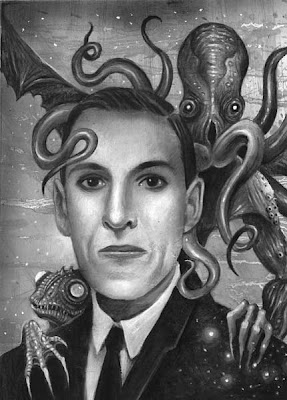 'Lovecraft', illustrazione di Ian Daniels