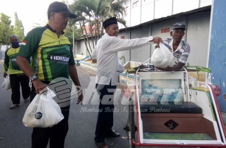 Pandemi Covid-19, PDAM bersama CC Thidar Pamekasan Beraksi