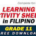 GRADE 11 - Learning Activity Sheets in FILIPINO (Complete Quarter 1) Free Download