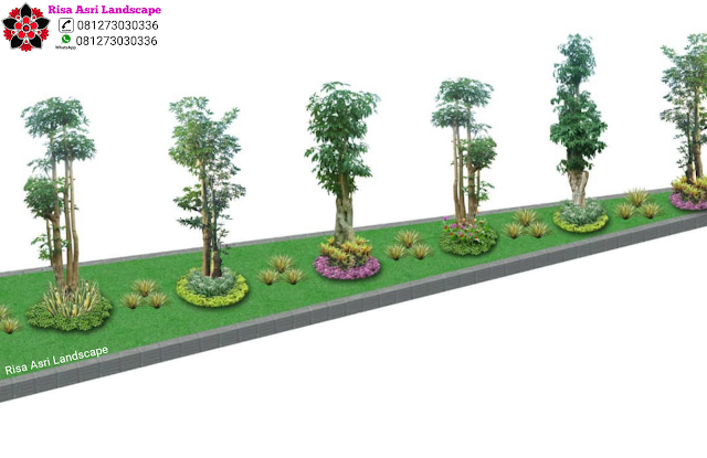 Risa Asri Landscape - Galeri Desain 3D