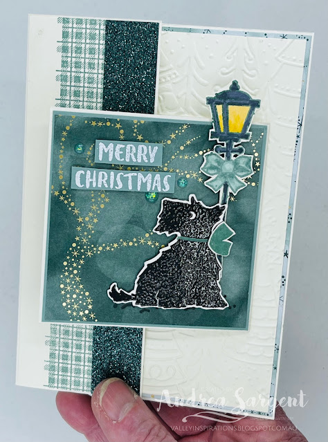 Wish Merry Christmas to your dog loving friends with Stampin' Up!s very cute Christmas Scottie