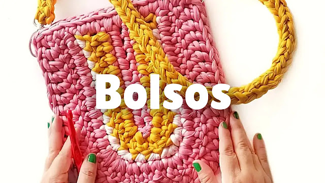 El crochet más lleno de vida que nunca: Bolsos a trapillo con mucho estilo 👜