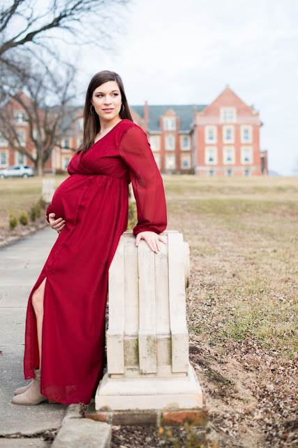 Outdoor Maternity Photos, Pinkblush Maternity, Red 