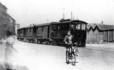 Viale lazio montenero tram TIP chiesa martino silvestro