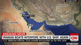 Iran Escalates High Seas Harassment Of US Navy 