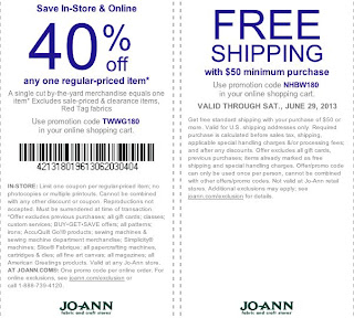 joann printable coupons