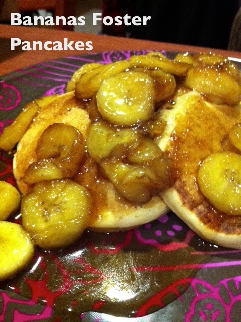 Foster pancakes aunt Katy's jemima 3 Bananas to with how Kitchen: make Pancakes mix