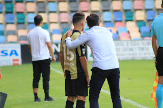 Partido del barakaldo ante el Logroñés