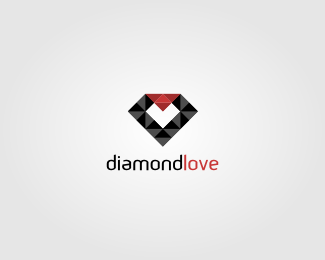 3d diamond logo designs