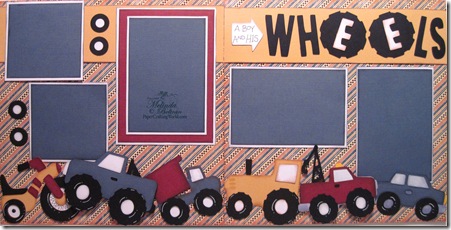 cricut a boy and his wheels layout