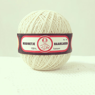 ByHaafner, crochet yarn, cotton crochet, Modinetje, white