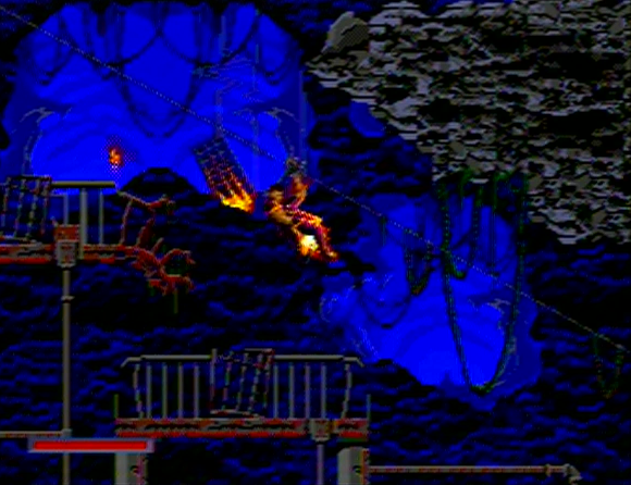 Demolition Man Sega CD Zipline Zip Line