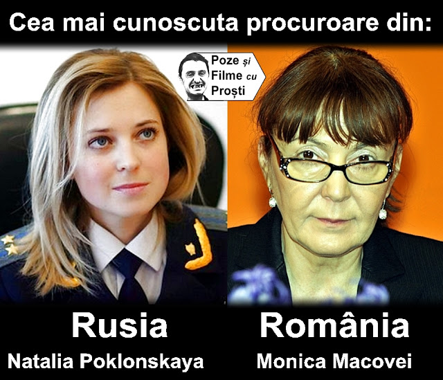 Natalia Poklonskaya VS Monica Macovei, care procuroare e mai sexy