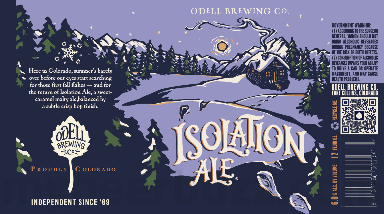 Odell Brewing Updating Isolation Ale & Oktoberfest