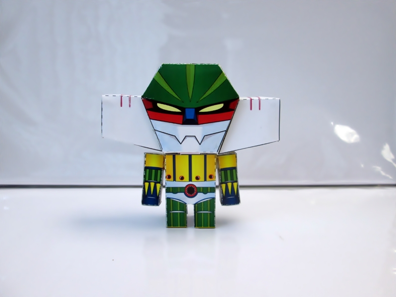 Steel Jeeg Paper Toy